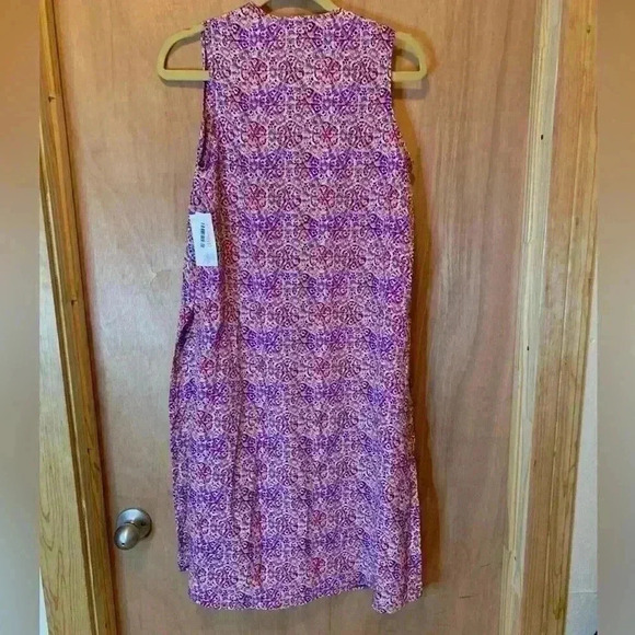 NWT LulaRoe Joy Open Front Vest Cardigan Purple Multi Color Small - Picture 10 of 15
